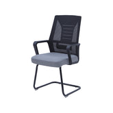 Visitor Chair 1754 Black & Grey Proffice furniture